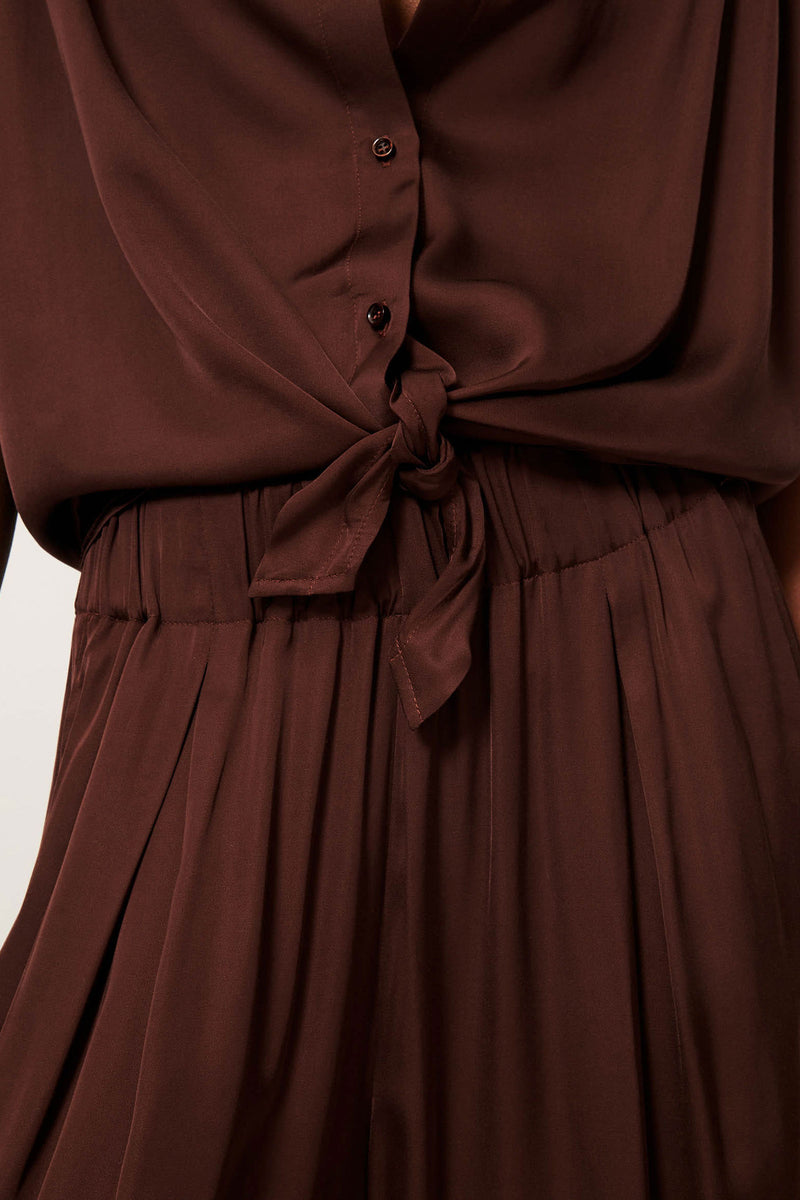Alfassa Night Satin Blouse