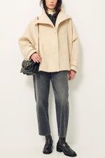 Bleeck Wool-Blended Short Coat