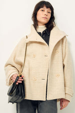 Bleeck Wool-Blended Short Coat