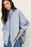 Danie Striped Poplin Shirt