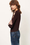 Dizerio Ribbed Knit Sweater