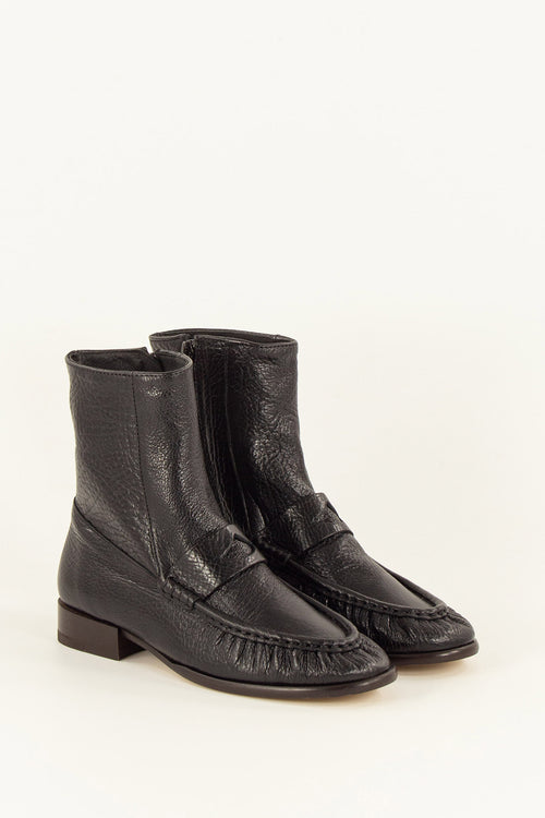 Gerodi Leather Loafer Boots