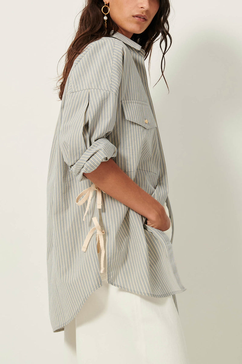 Koyaco Striped Cotton Shirt