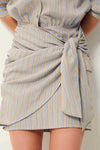 Lautner Striped Viscose Dress