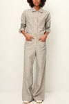 Manhatti Cotton-Blended Trousers