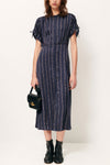 Nolong Satin Midi-Dress