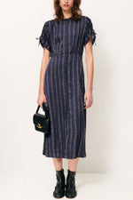 Nolong Satin Midi-Dress