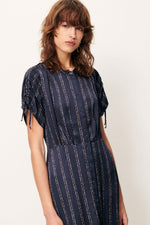 Nolong Satin Midi-Dress