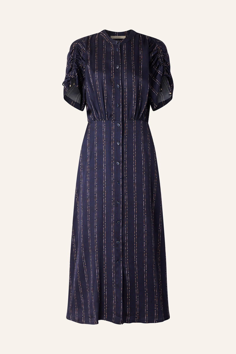 Nolong Satin Midi-Dress