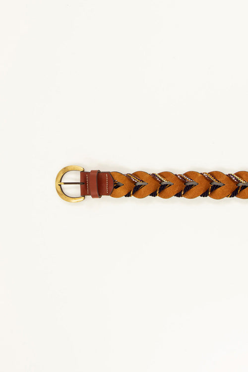 Tosco Braided Suede Belt