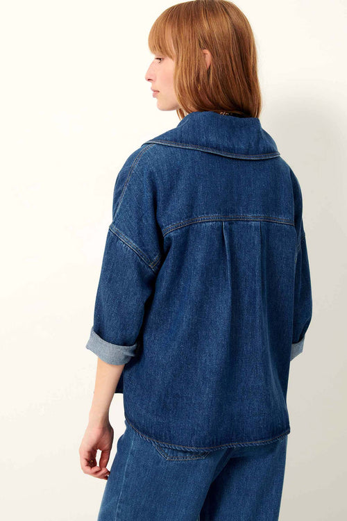 Verone Lyocell Denim Top