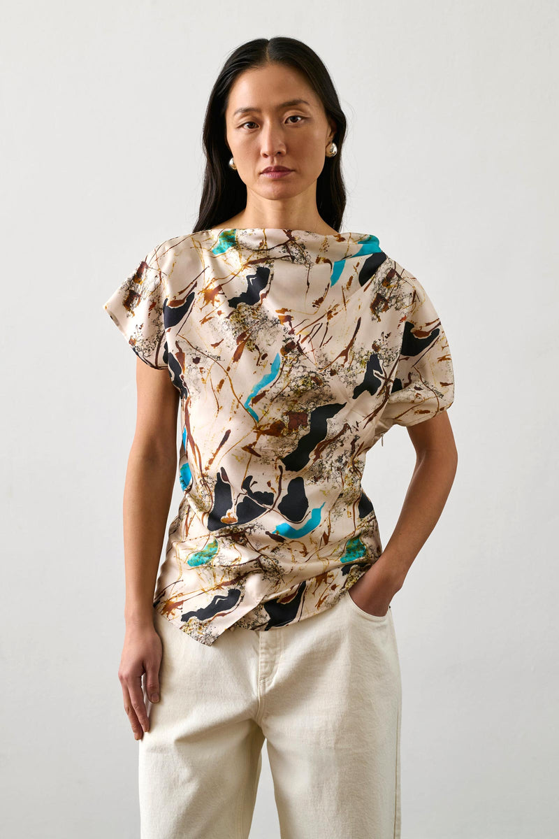 Fedora Silk Blouse