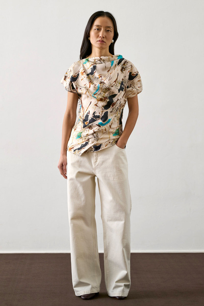 Fedora Silk Blouse