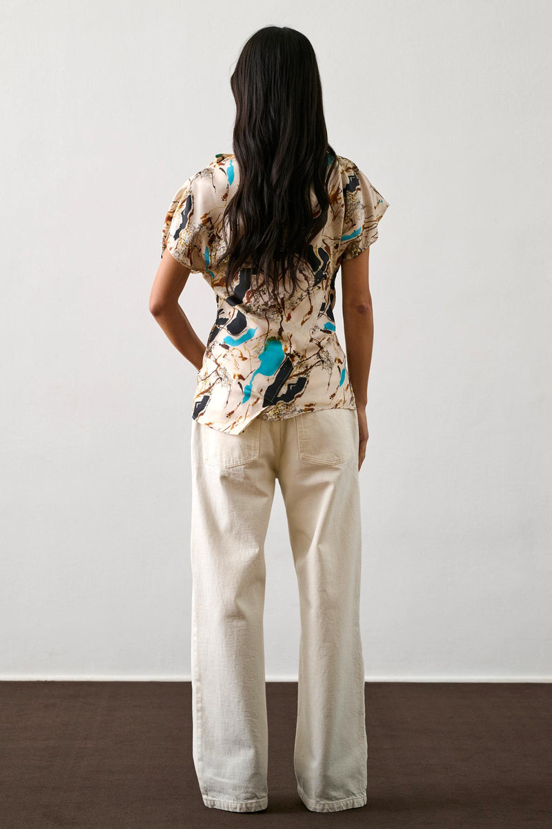 Fedora Silk Blouse