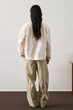 Felicite Cotton Poplin Blouse