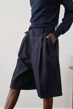 Foster Virgin Wool Bermuda Shorts