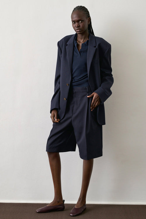 Foster Virgin Wool Bermuda Shorts