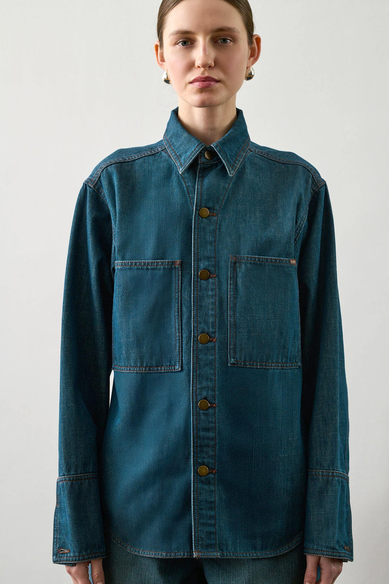 Garance Cotton Denim Shirt