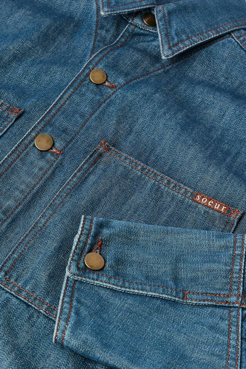 Garance Cotton Denim Shirt
