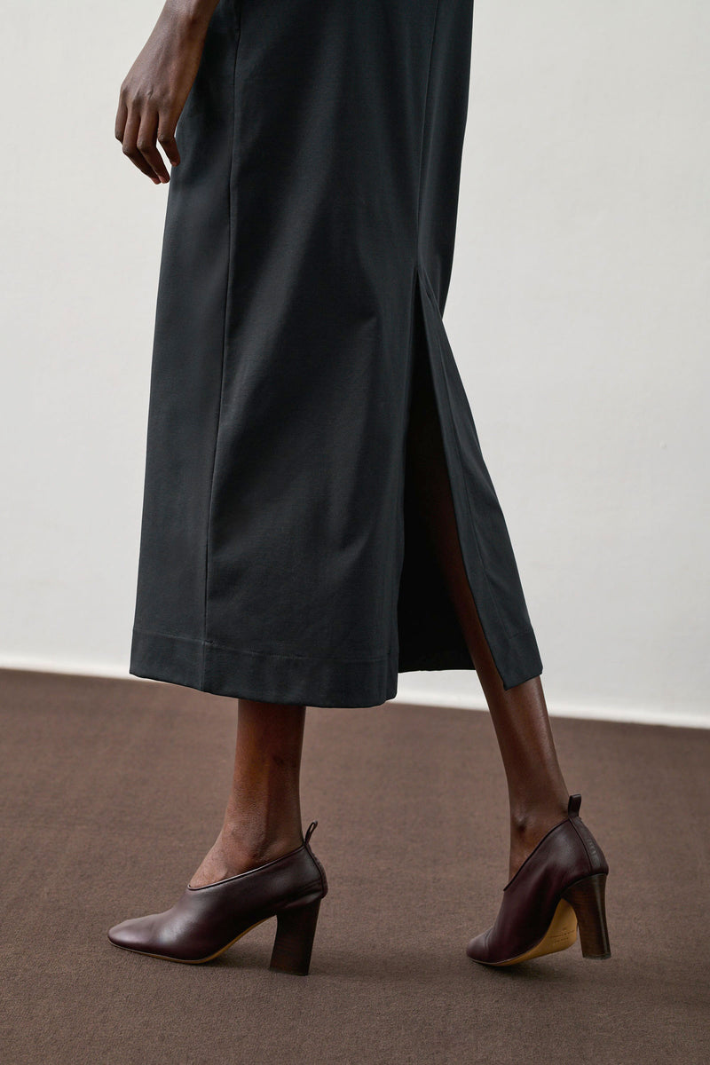 Gemma Cotton Jersey Long Dress