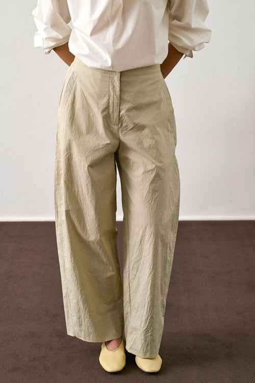 Guillaume Crinkled Cotton Trousers