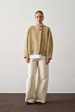 Windsor Double-Sided Wool Short Coat