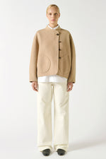 Windsor Double-Sided Wool Short Coat
