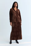 Brenda Velvet Shirt