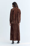 Brenda Velvet Long Skirt
