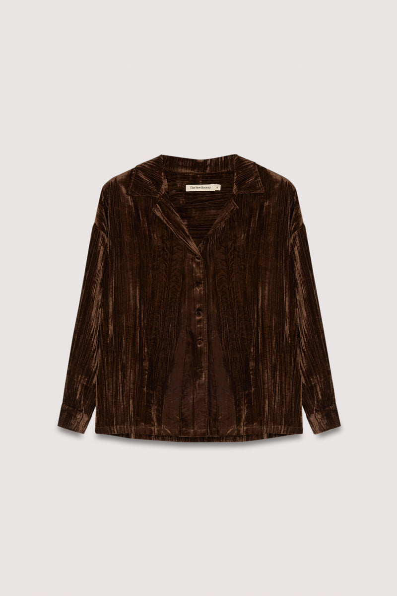 Brenda Velvet Shirt
