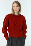 Tibet Cable-Knit Jumper