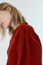 Tibet Cable-Knit Jumper