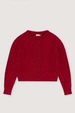 Tibet Cable-Knit Jumper