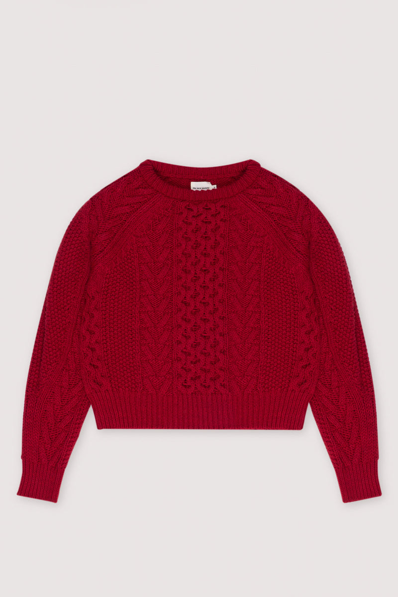 Tibet Cable-Knit Jumper