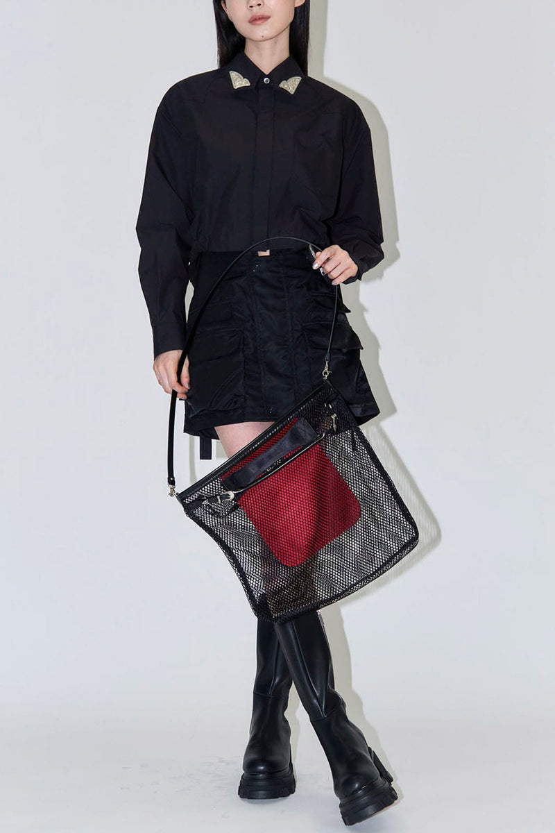 Mesh Shoulder Bag