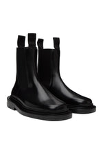 Concho and Leather Chelsea Boots