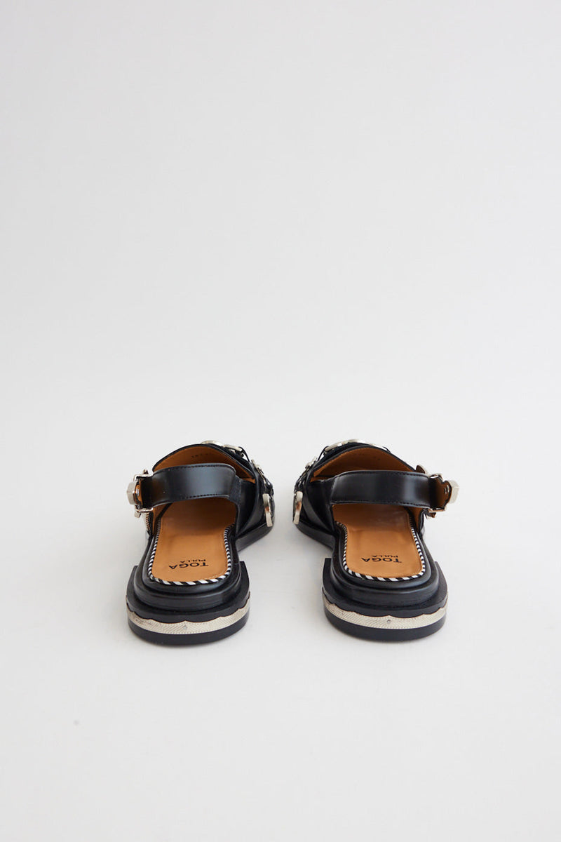 AJ1312 – Metal Leather Sandals