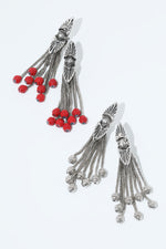 Metal Motif Clip-On Earrings