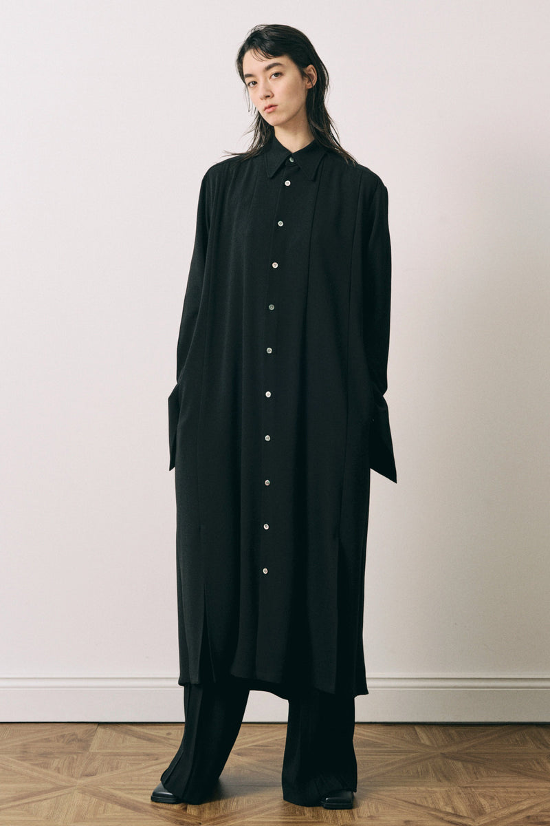 Slits Shirt Dress