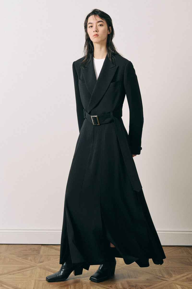 Cropped Belt Jacket
