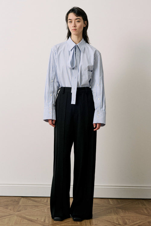 Braid Tape Wide Trousers