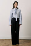Braid Tape Wide Trousers