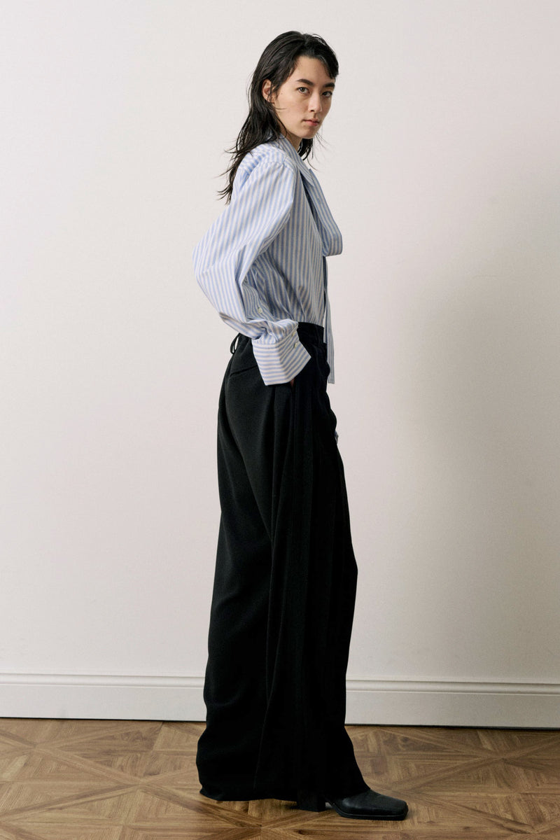 Braid Tape Wide Trousers