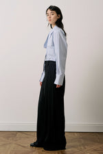 Braid Tape Wide Trousers