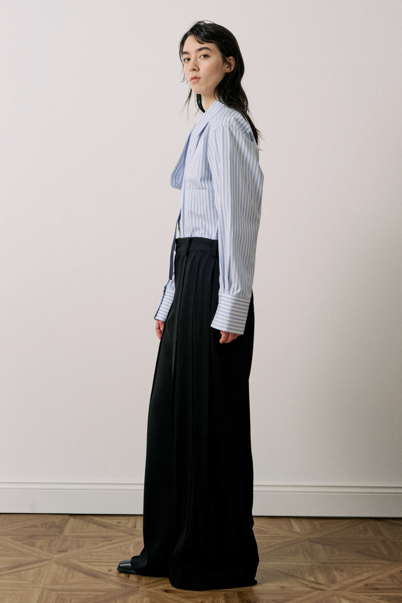 Braid Tape Wide Trousers