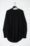 Round Hem Cotton T-Shirt
