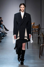 Asymmetry Pleats Skirt