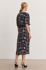 Elise Printed Viscose Dress