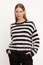 Kimberly Feather Yarn Sweater