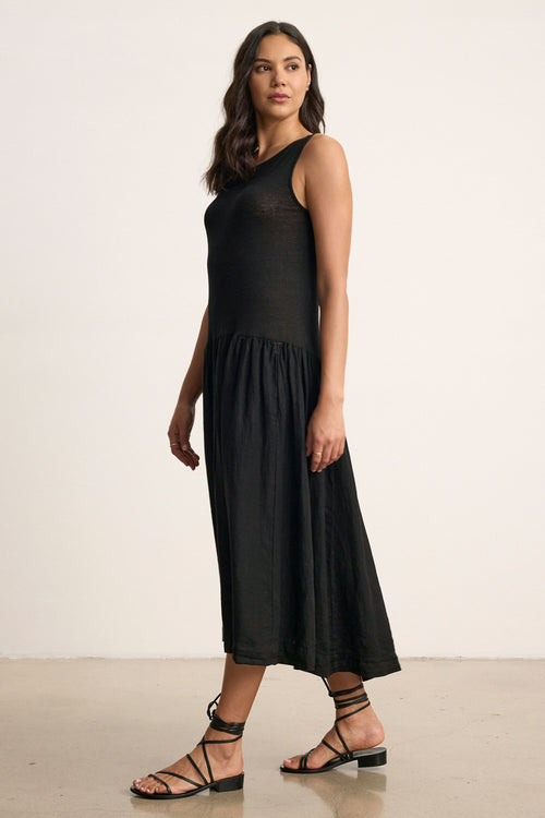 Mable Linen Knit Dress
